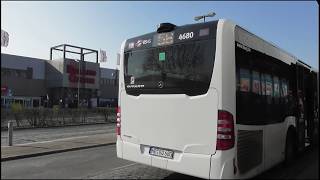 Bremer Straßenbahn AG Linie 57 RolandCenter  Sodenmatt Kirchhuchting  RolandCenter 2018 [upl. by Imoen]