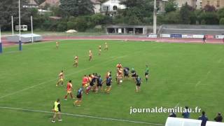 Rugby  MillauSalanque [upl. by Andros]