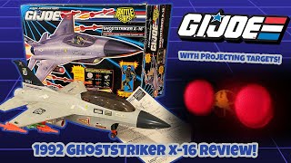 1992 GI Joe Ghoststriker X16 Review Vintage GI Joe Toys [upl. by Judi]