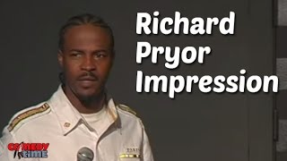 Richard Pryor Impression Stand Up Comedy [upl. by Jeromy]