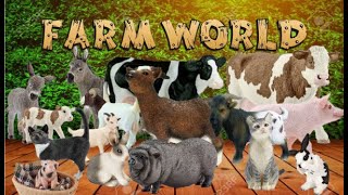 Collection tour all FARM animals 2023  SCHLEICH PAPO BULLYLAND [upl. by Morvin21]