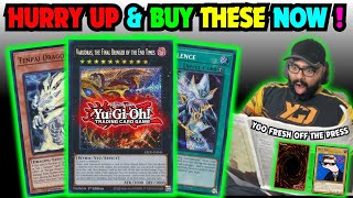 YUGIOH CARDS YOU NEED TO BUY RIGHT NOW [upl. by Kiefer827]