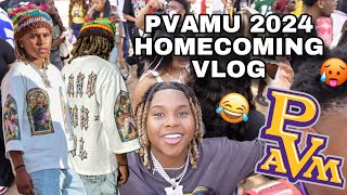 PVAMU 2024 HOMECOMING VLOG [upl. by Phaidra]