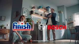 Bosch in Finish več čiste posode z manj vode  Bosch Home Slovenija [upl. by Eelnayr]