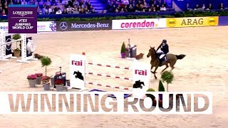 Henrik von Eckermann makes the Dutch crowd go ballistic  Longines FEI Jumping World Cup™ [upl. by Oderfla]