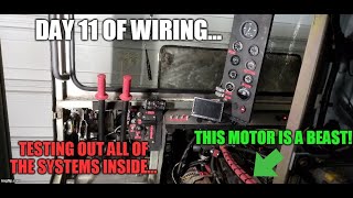 Rusty the Spryte build part 86 testing all of the systems heat cycling the motor [upl. by Alhahs]