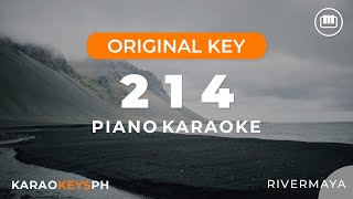 214  Rivermaya Piano Karaoke [upl. by Lotty343]