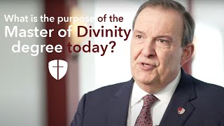 What is the purpose of the Master of Divinity degree today [upl. by Kaenel380]