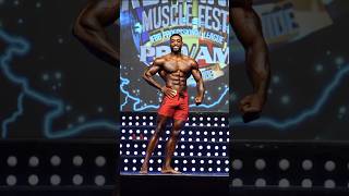 Emile Walker Individual Posing Routine at the Romania Muscle Fest Pro 2024 Video By ‎moriauphoto [upl. by Car]