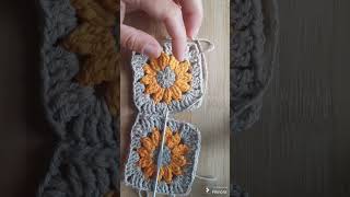 how to connect granny square [upl. by Anabahs]