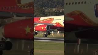 VIETJET A330 LANDING RWY34 MELBOURNE YMML🛬🛬🛬🛬🛬🛬 [upl. by Ursal]