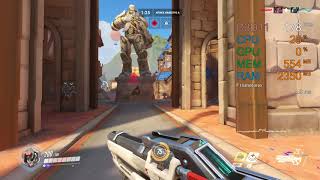 AMD Radeon RX 570  Intel Pentium Gold G5400  Overwatch Benchmark [upl. by Whall989]