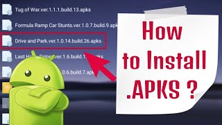 How to install APKS files [upl. by Nepil]