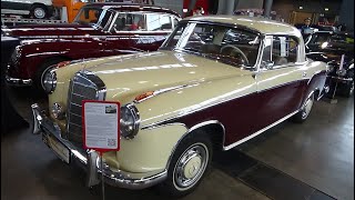 1959 MercedesBenz 220 S Ponton  Retro Classics Stuttgart 2024 [upl. by Bentley42]