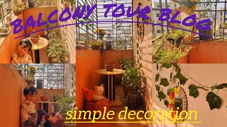 Balcony decoration।।ছোট বারান্দা ছোট ছোট গাছ দিয়ে সাজানোর আইডিয়া।।Small balcony decoration Idea😱 [upl. by Strepphon81]