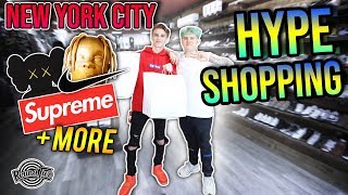 GRAIL HUNTING Hypebeast Shopping in New York City [upl. by Edgell]