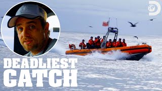 Boarded by the Coast Guard  Deadliest Catch [upl. by Longo]