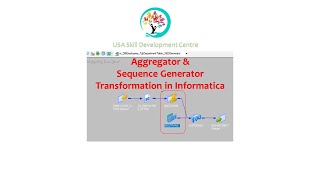 Aggregator and Sequence Generator Transformation in Informatica [upl. by Kosel]