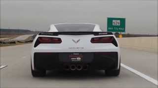 Corvette Stingray breaks 200 mph barrier [upl. by Ahserkal]