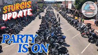 Thrilling Moments From Day 2 At Sturgis Rally cheapbear fullthrottlesaloon professionalmonkey [upl. by Nomor239]