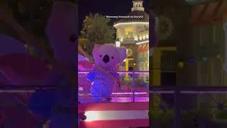 Headbanging Mascot Steals the Show at Bangkok Theme Park [upl. by Lupe568]