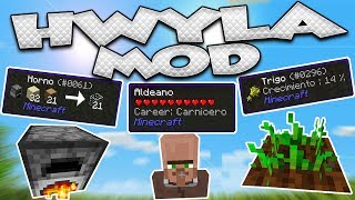 🚨MODS 31🚨  MODS DE MUNDOWIGETTA  HWYLA  ¡INFORMACIÓN EN TIEMPO REAL  PARA MINECRAFT 1112 [upl. by Anasxor792]