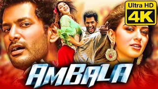 Ambala  अंबाला 4K ULTRA HD Tamil Hindi Dubbed Movie  Vishal Hansika Motwani [upl. by Attecnoc]