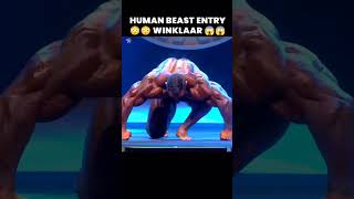 Human beast Ronny Winkler vs 8 time Mr Olympia Ronnie coleman entry  shorts bodybuilder viral [upl. by Kobylak967]