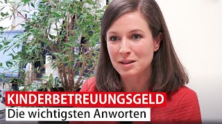 Kinderbetreuungsgeld  die wichtigsten Antworten [upl. by Daune318]