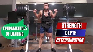 Squats Fundamentals Of Loading  Strength Depth Determination [upl. by Cresida656]