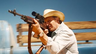 The Marksman  Border ShootOut Scene quotThis Aint Worth It Boysquot  Movie Clip HD [upl. by Ytsirhc]