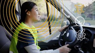 Auto Telematics On The Road To A Safer More Efficient Fleet  The Hartford [upl. by Favien594]