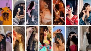 🦋Stylish hidden face girls dpz 💕 dppictures for whatsapp  🌼profile pic  hddp images❤️ [upl. by Yrailih762]