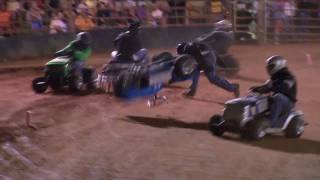 Lawnmower Racing  Ellerbe NC [upl. by Araz319]