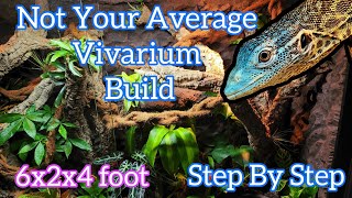 How To Build a Vivarium Bioactive DIY Tree Monitor vivarium reptiles bioactive [upl. by Beller]