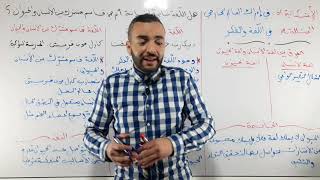 اللغة والفكر 01  مدخل الى درس اللغة والفكر شعبة آداب ولغات أجنبية  bac 2022 [upl. by Ataga]