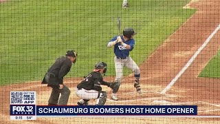 Schaumburg Boomers baseball returns for the first time in over a year [upl. by Aissirac]