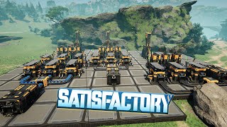 Satisfactory 10 Ep4  Improving Some Productions [upl. by Soirtemed443]