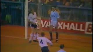 198889 Luton Town 31 Manchester City League Cup [upl. by Cassady]