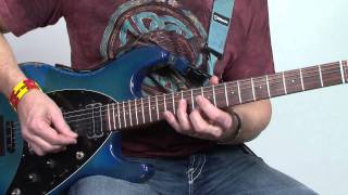 Lick of the Day Openvoiced Arpeggio Etude by Steve Morse [upl. by Llemor]