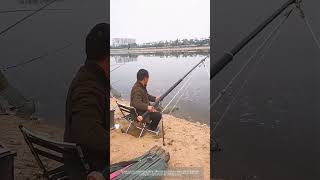 Use A Long Pole Rod To Fish In A River [upl. by Onihc]