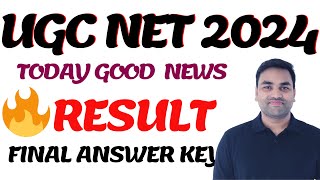 TODAY 📢 GOOD NEWS  UGC NET RESULT 2024  UGC NET 2024 RESULT  UGC NET SCORE CARD 2024 [upl. by Anaeerb688]