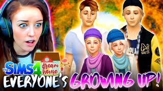 😭EVERYONES GROWING UP Except us😭 The Sims 4 83🏡 [upl. by Enrobialc327]