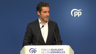 El PP cree que el Gobierno plantea el Consejo de Política Fiscal como un quottrámitequot [upl. by Sidon459]