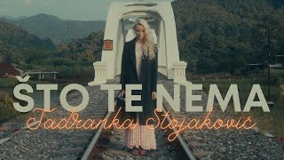 Jadranka Stojaković  Što te nema Official lyric video [upl. by Fai]