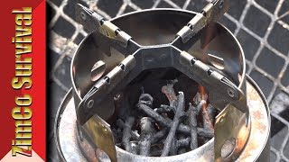 ✔️ NEW DESIGN Lixada Wood Gasifier Stove  Review [upl. by Katonah]