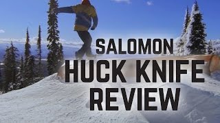 Salomon Huck Knife Snowboard Review [upl. by Petty]