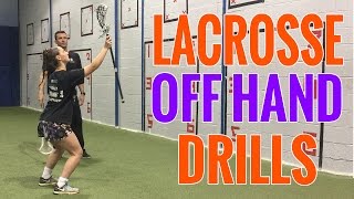 4 LACROSSE DRILLS to INSTANTLY Improve Your OFF HAND [upl. by Jeremiah]