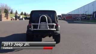 200713 Jeep Wrangler JK Catback Exhaust Sound Clip [upl. by Annahaj16]