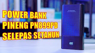 Powerbank Pineng 30000mAh PN899PD Selepas Setahun [upl. by Ardnikal869]